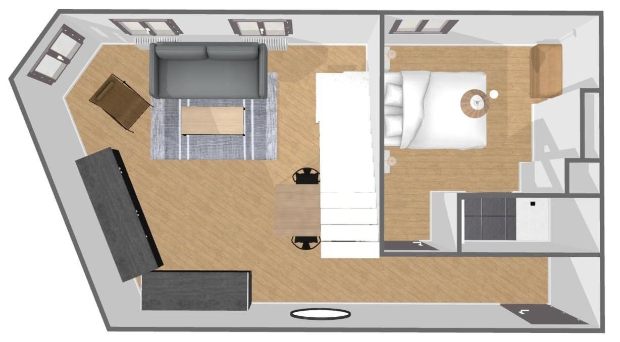 Duplex 2 Bedrooms 2 Bath Lille Exterior photo